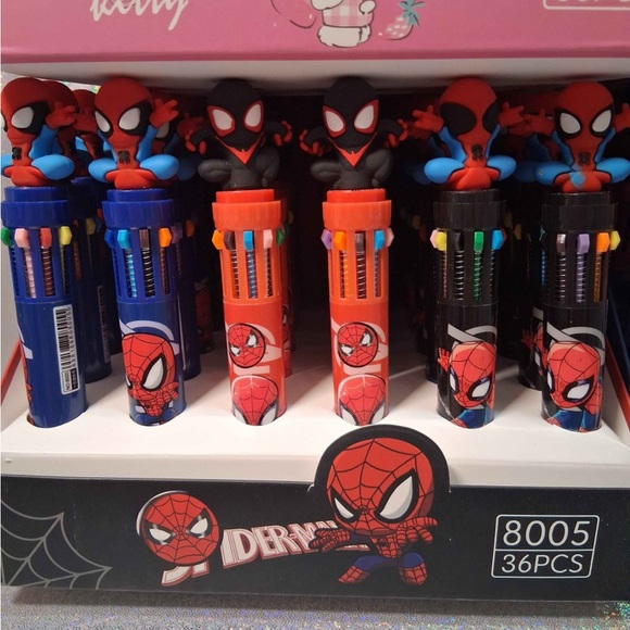 Other - Spider-Man Themed Multi-Color Pen